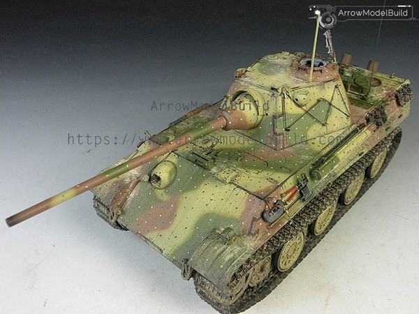 Picture of ArrowModelBuild Panther F Tank (Abush Camouflage) Built & Painted 1/35 Model Kit