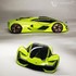 Picture of Lamborghini Terzo Millennio Custom Color (Meca Green) 1/24 Model Kit, Picture 3