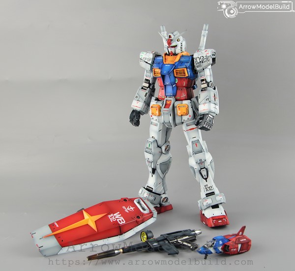 Picture of ArrowModelBuild Gundam RX-78-2 (Special Coding) Built & Painted PG Unleashed 1/60 Model Kit