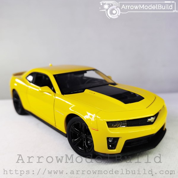Picture of ArrowModelBuild Chevrolet Camero (Black Wheels) Built & Painted 1/24 Model Kit