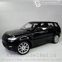 Picture of ArrowModelBuild Land Rover Custom Color (Lanyun Bright Black) Built & Painted 1/24 Model Kit