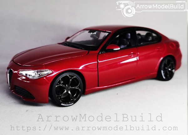 Picture of ArrowModelBuild Alfa Romeo Juliet (Racing Red) Clover Wheel Limited Edition Built & Painted 1/24 Model Kit