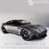 Picture of ArrowModelBuild Aston Martin DBS Superleggera (Manhattan Grey) Built & Painted 1/24 Model Kit, Picture 1