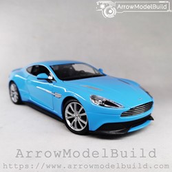Picture of ArrowModelBuild Aston Martin Vanquish (Baby Blue) Built & Painted 1/24 Model Kit