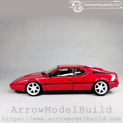 Picture of ArrowModelBuild BMW M1 (Balkan Red) Low Profile Modified Version Built & Painted 1/24 Model Kit