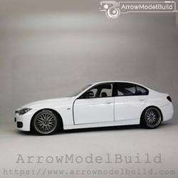 Picture of ArrowModelBuild BMW 330i BBS LM (Ore White) Low Profile Modification Built & Painted 1/24 Model Kit