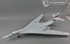 Picture of ArrowModelBuild Russia Tu-160 Tu-160 Tu-160 Jolly Roger Bomber Built & Painted 1/72 Model Kit, Picture 3