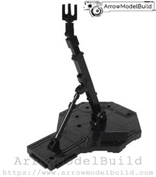 Picture of ArrowModelBuild Carbon Black Universal Stand Built and Painted MG/HG/RG 1/100 1/144 Model Kit