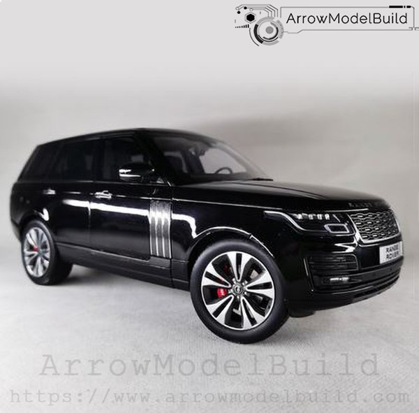 Picture of ArrowModelBuild Land Range Rover SUV 2021 (Santorini Black) Built & Painted 1/24 Model Kit