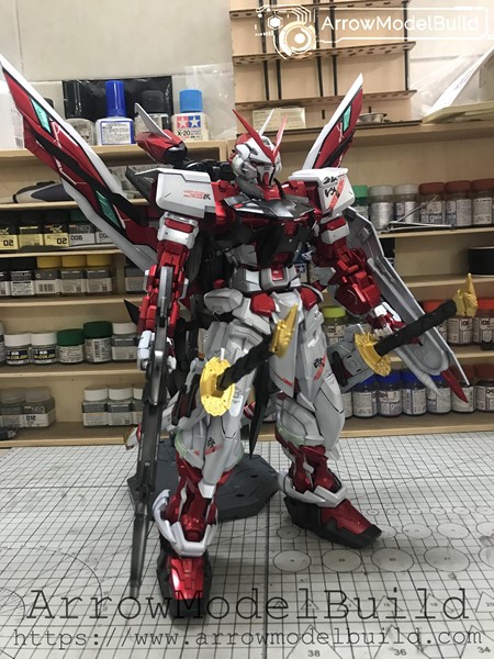 Picture of ArrowModelBuild Red Astray Gundam Custom Built & Painted PG 1/60 Model Kit
