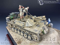 Picture of ArrowModelBuild Desert Tank Scene Built & Painted 1/35 Model Kit