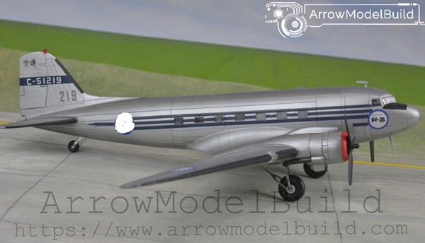 Picture of ArrowModelBuild C-47 Meiling Transport Aircraft Built & Painted 1/72 Model Kit