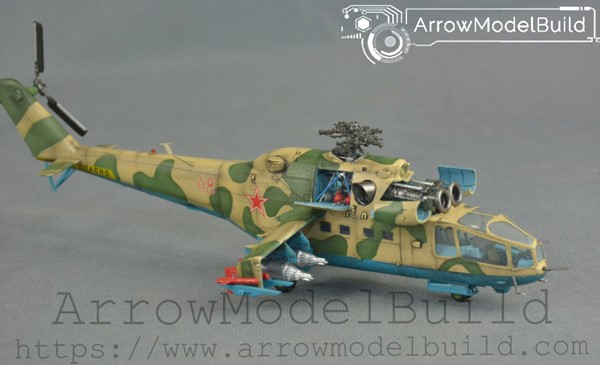 Picture of ArrowModelBuild Mi-24a Doe Gunship Built & Painted 1/72 Model Kit