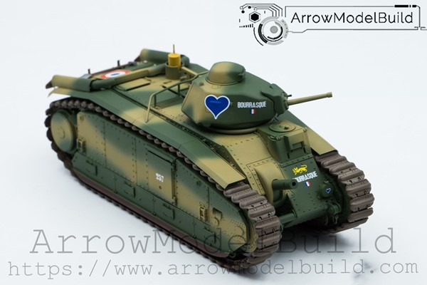Picture of ArrowModelBuild French Char B1 Bis Heavy Tank Built & Painted 1/35 Model Kit