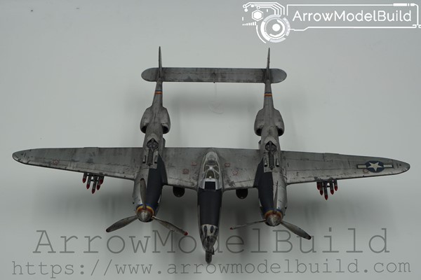 Picture of ArrowModelBuild Hasegawa P-38J Lightning Fighter Built and Painted 1/48 Model Kit
