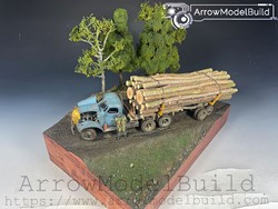 Picture of ArrowModelBuild Lumberjack Scene Built & Painted 1/35 Model Kit