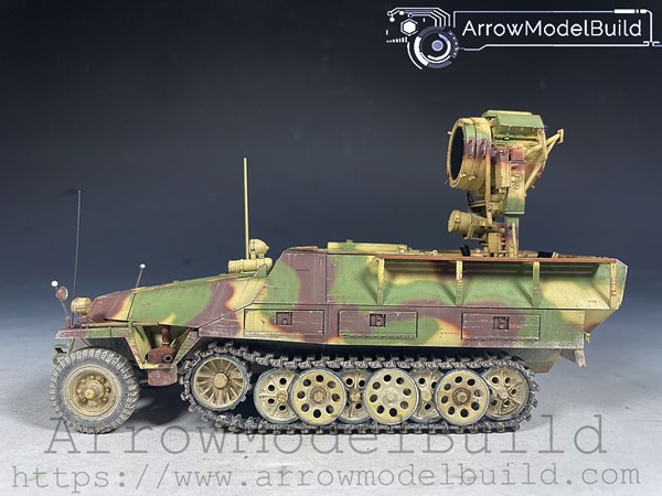 Picture of ArrowModelBuild Searchlight 251 Armored Vehicle Owl Built & Painted 1/35 Model Kit