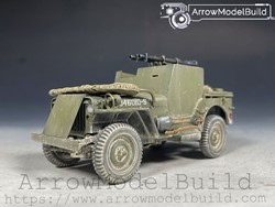 Picture of ArrowModelBuild 1/4 Ton 4x4 Truck with Bazookas Built & Painted 1/35 Model Kit