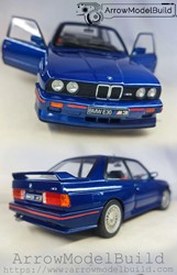 Picture of ArrowModelBuild BMW M3 E30 (Mauritius Blue) Built & Painted 1/18 Model Kit