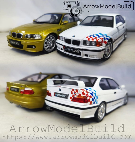 Picture of ArrowModelBuild BMW M3 E46 (Phoenix Gold) Built & Painted 1/18 Model Kit