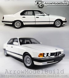 Picture of ArrowModelBuild BMW 730i (Gloss White) Built & Painted 1/18 Model Kit